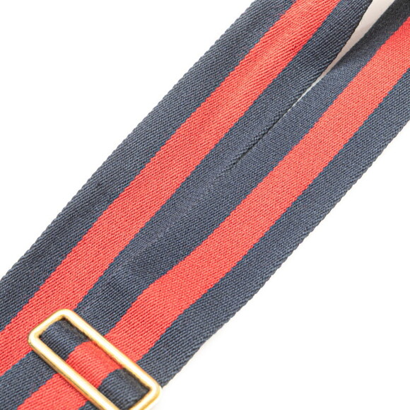 GUCCI Red Leather Bamboo Shoulder Bag - Picture 5 of 13